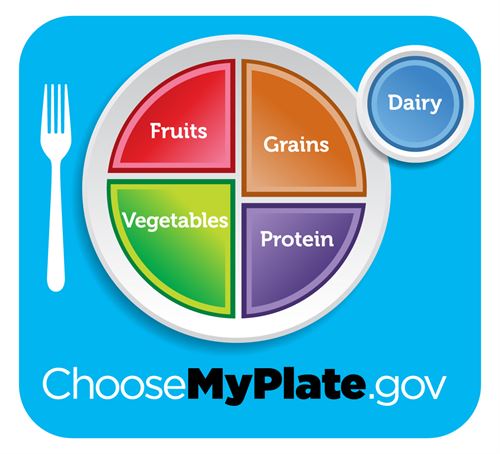 Choose My Plate Veggie Picture
